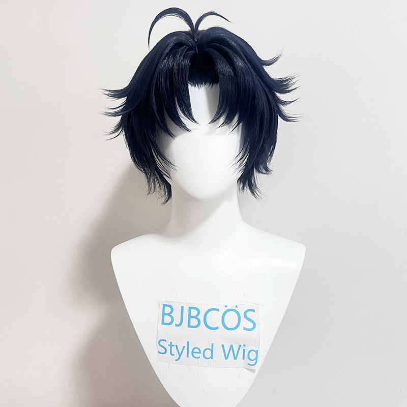 Hair Care Ingredients - 【スタイリング済みウィッグ】朝巴春馬 コスプレウィッグ ZZZ 30cm ショート ブラック
