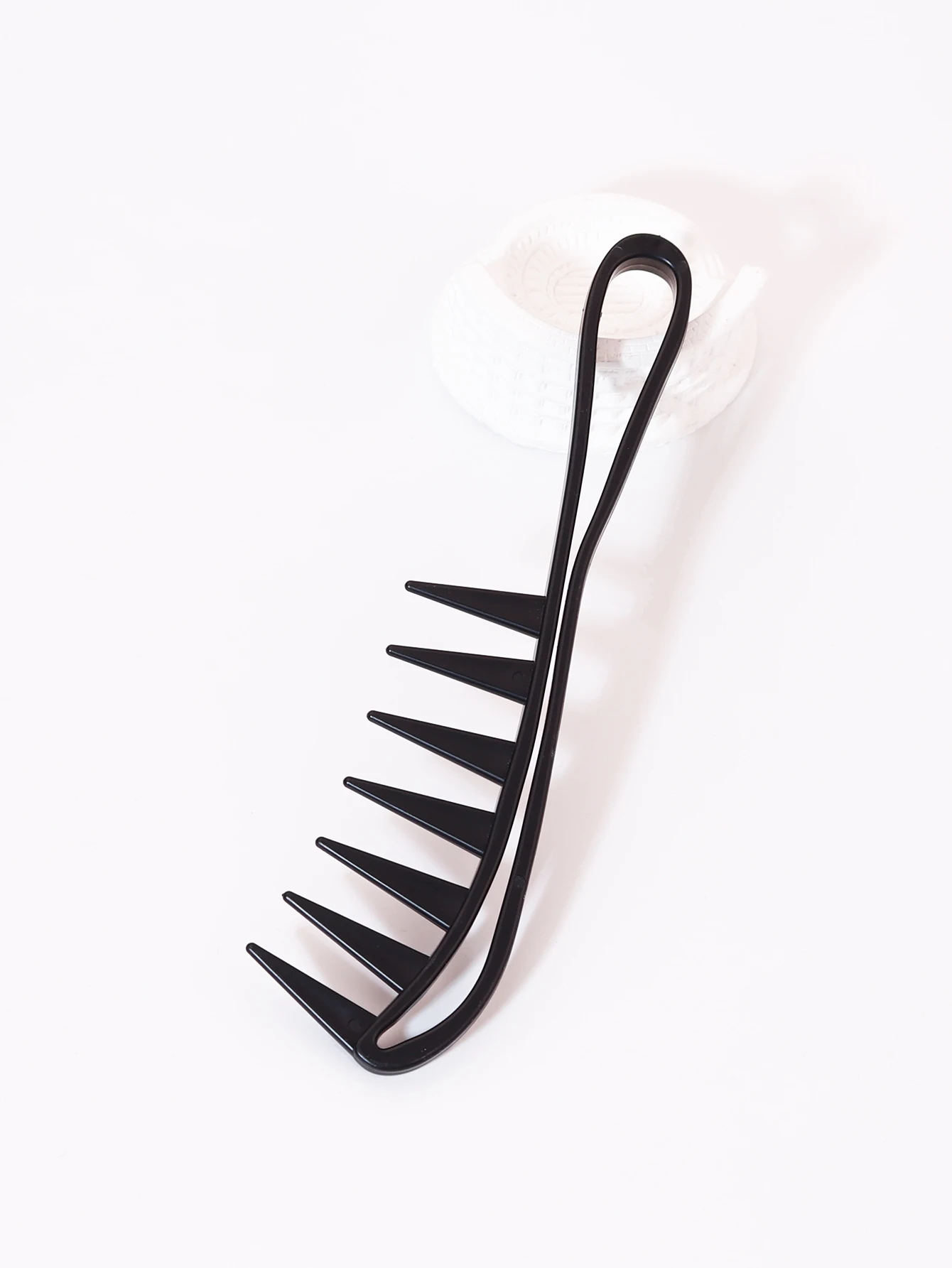 1PC ワイドティースシュンヘアコーム – プラスチック製マ - Detangling Wide Comb のレビューと価格