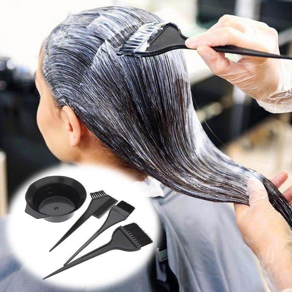 4個入り ホームサロン用ヘアカラーブラシセット ヘアカラーク - Hair Care Lotion のレビューと価格
