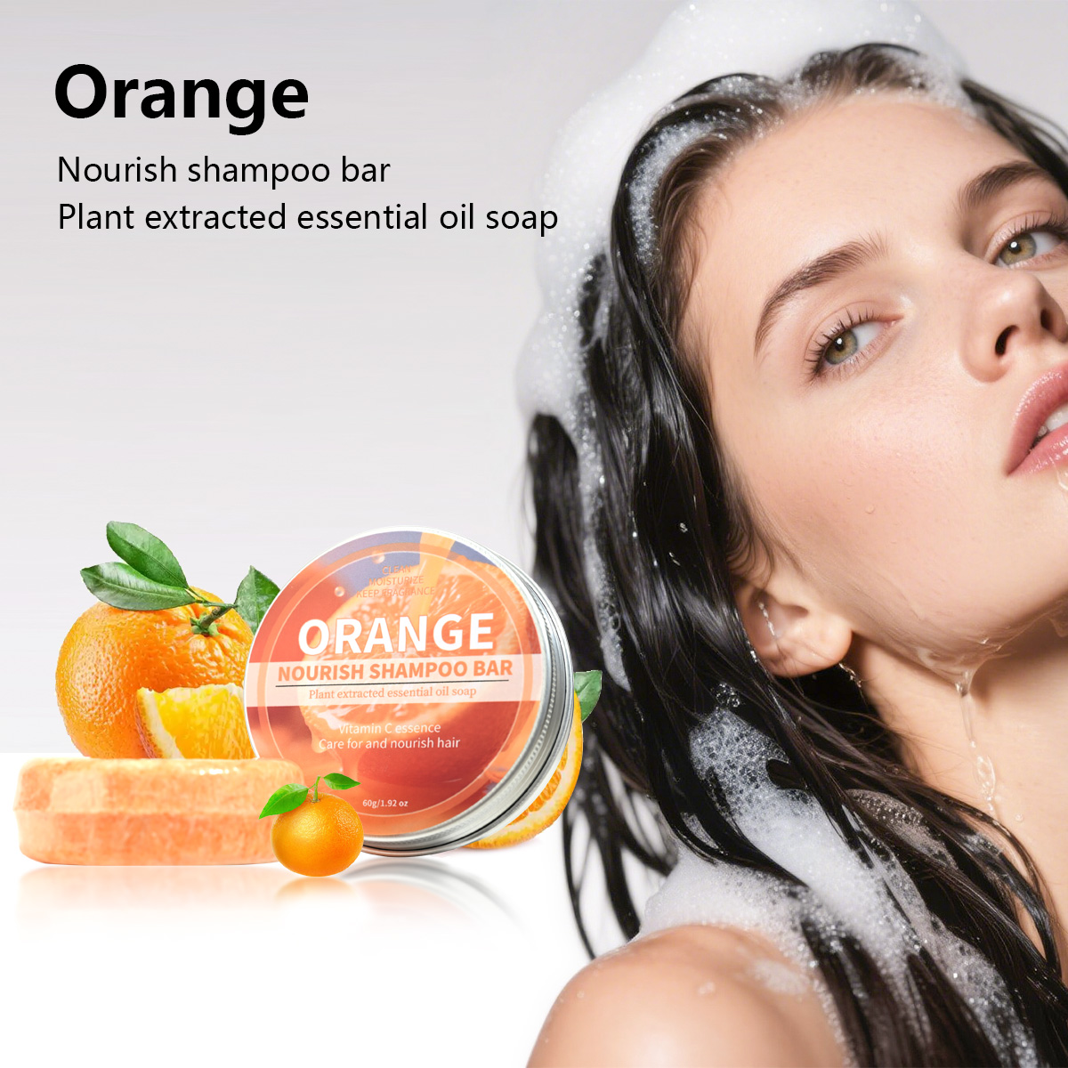 スイートオレンジエッセンシャルオイル植物シャンプーバー、ディ - Hair Care Pantene のレビューと価格
