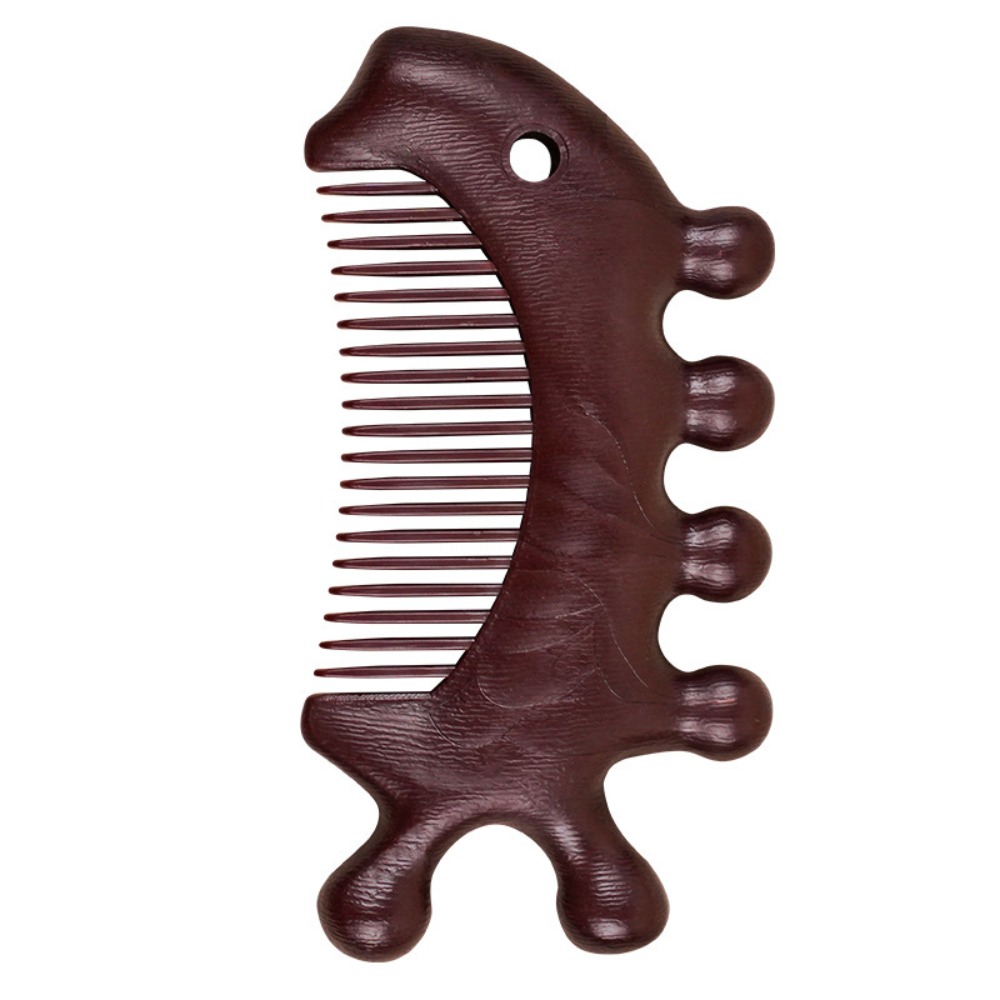 多機能ボディ経絡マッサージコーム白檀広歯ヘッドマッサージコー - Detangling Wide Comb のレビューと価格