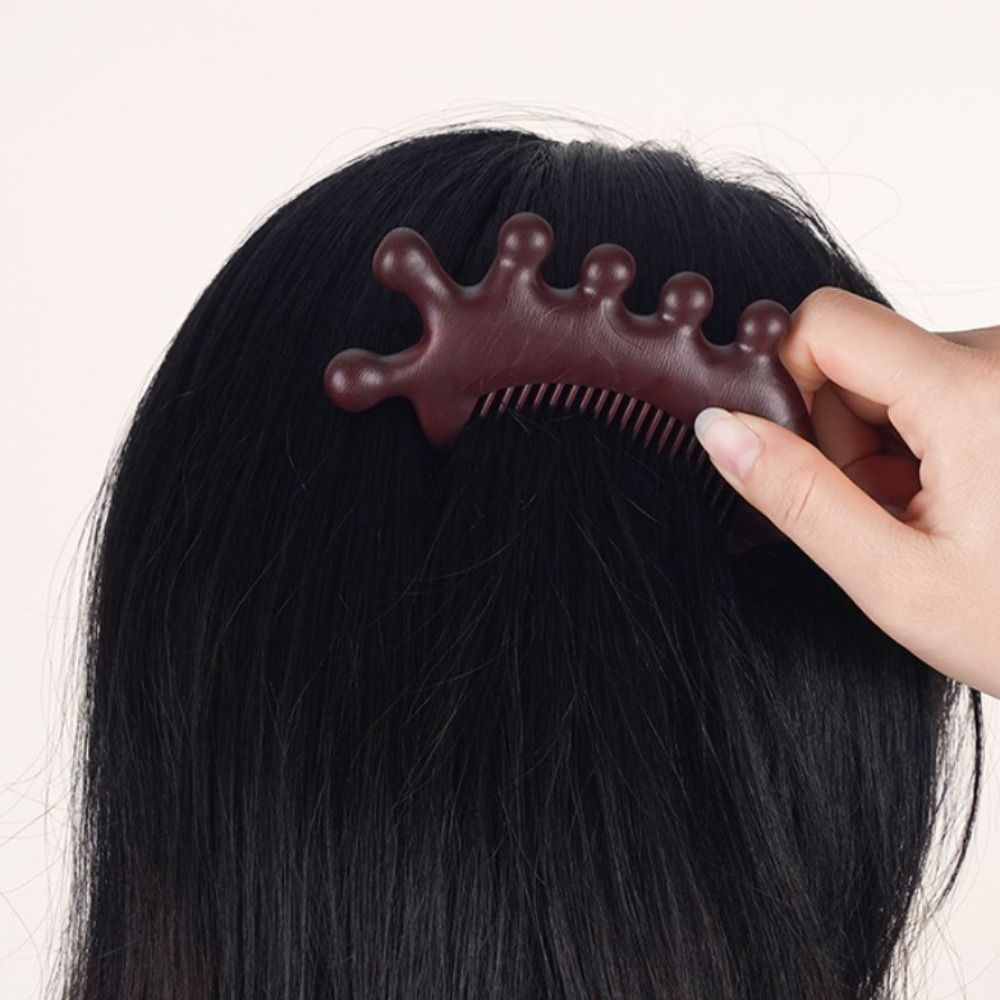 多機能ボディ経絡マッサージコーム白檀広歯ヘッドマッサージコー - Detangling Wide Comb のレビューと価格
