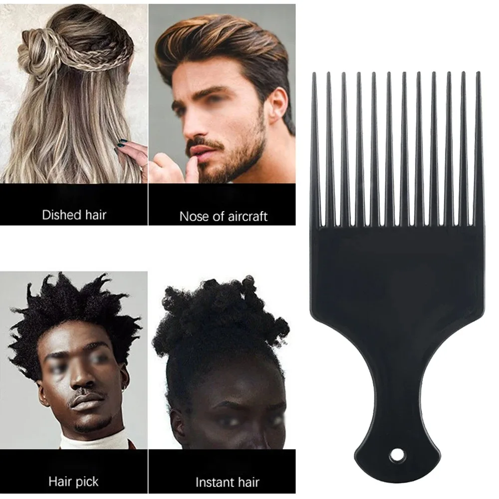 アフロピックコームアフリカ系アメリカ人の髪用ワイド歯のもつれ - Detangling Wide Comb のレビューと価格