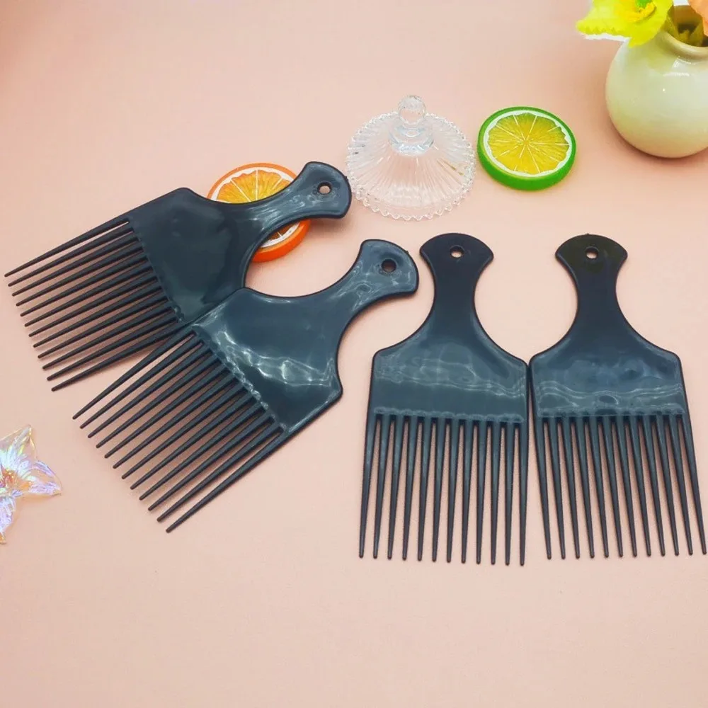 アフロピックコームアフリカ系アメリカ人の髪用ワイド歯のもつれ - Detangling Wide Comb のレビューと価格