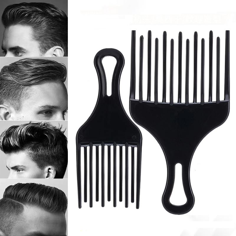 1 pc アフロコームワイド歯ブラシピックコームフォークヘア - Detangling Wide Comb のレビューと価格