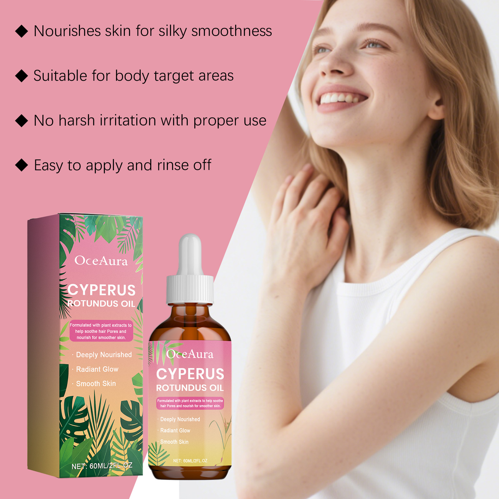 毛の成長を抑制する サイプレス ロータンドゥス オイル 毛の - Hair Care Lotion のレビューと価格