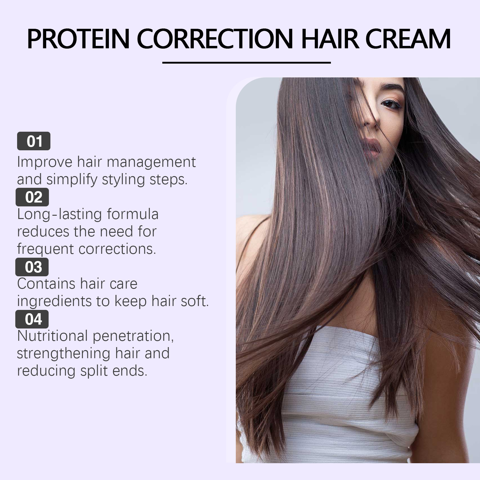 シルクシャインテクノロジー配合のプロテインヘアストレートニン - Hair Care Lotion のレビューと価格