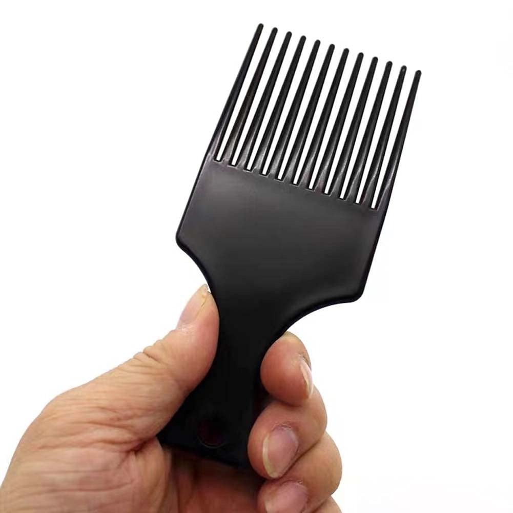 アフロピックコームアフリカ系アメリカ人の髪用ワイドトゥースデ - Detangling Wide Comb のレビューと価格